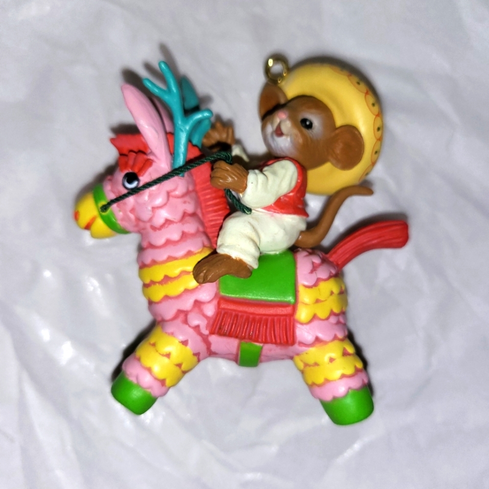Vintage Enesco "Pinata Ridin" Ornament